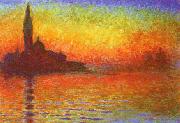 Claude Monet Crepuscule oil painting